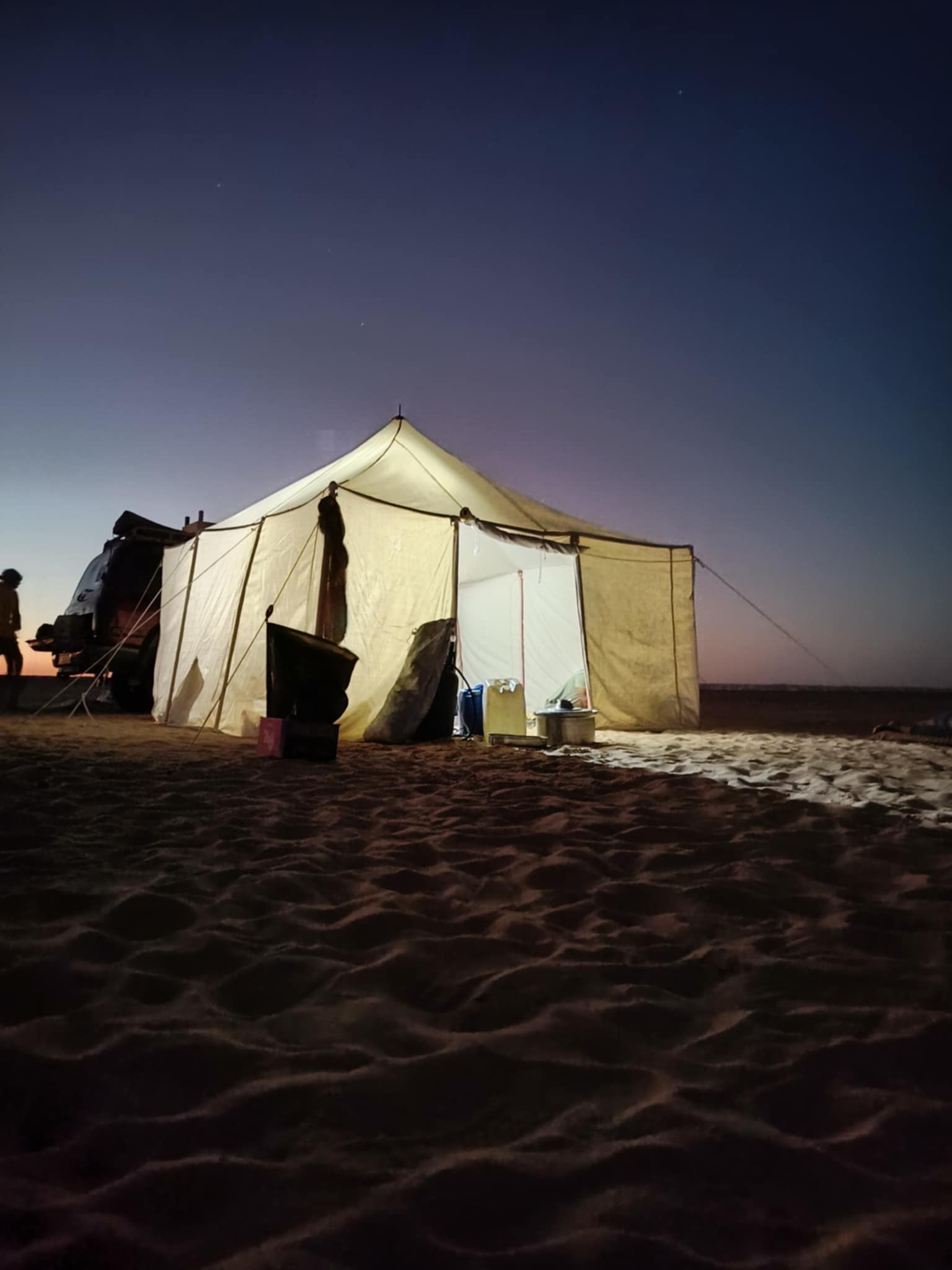 A treasure of Wonders of EgyptA white desert that makes you feel like visiting another planet